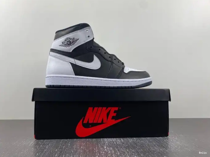 Bmlin DZ5485-010 OG Jordan 1 Air High Panda Reverse 0602